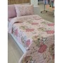ETEHOMETEX Pamuklu Kapitoneli Yatak Örtüsü TAKIMI TEK KİŞİLİK Friends 8696474232122